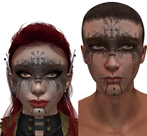 bag tatoo Viking Force&Courage EvoX