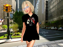 Evil-DeVille-Skirt & Blouse