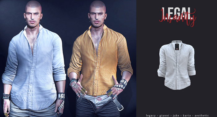 Legal Insanity - Chris shirts #1