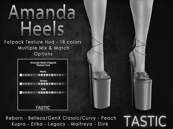 Tastic-Amanda Heels Fatpack-Demo