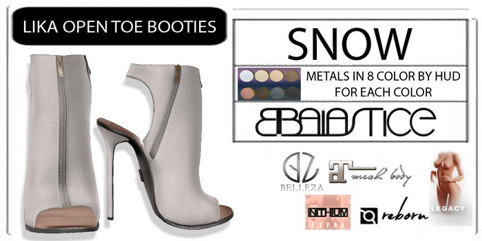 Baiastice_Lika Open Toe Booties-Snow