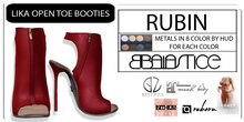 Baiastice_Lika Open Toe Booties-Rubin