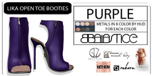 Baiastice_Lika Open Toe Booties-Purple