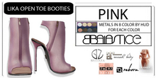 Baiastice_Lika Open Toe Booties-Pink