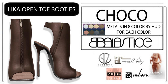 Baiastice_Lika Open Toe Booties-Choco