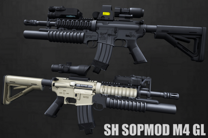 SH SOPMOD M4 GL rev2 (Female Version)
