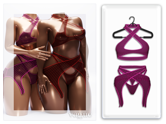 Vague. Lilith Set Pink