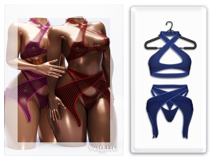 Vague. Lilith Set Blue