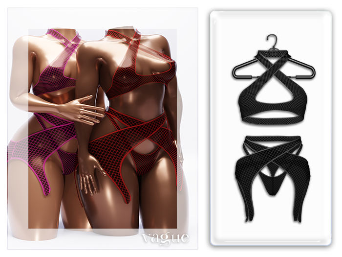 Vague. Lilith Set Black