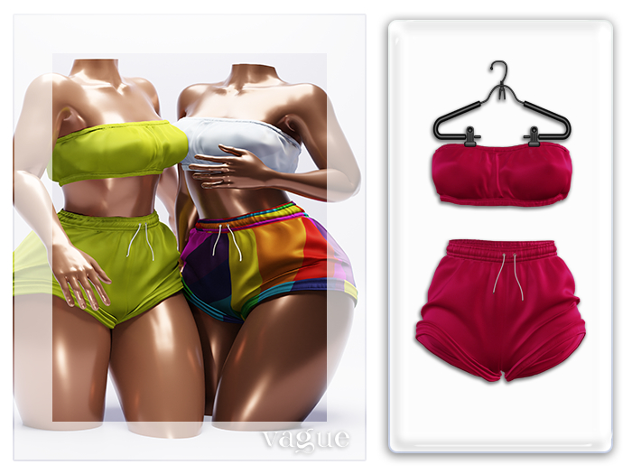 Vague. Camille Set Pink