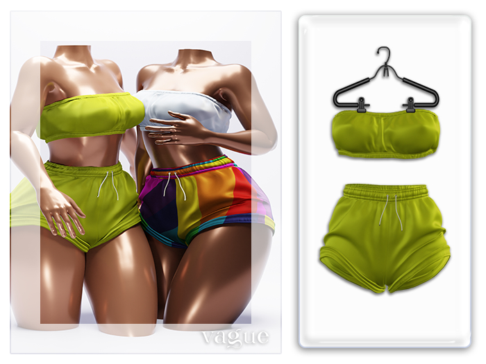 Vague. Camille Set Neon