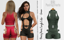 Besty Overall Green - Maitreya, Petite, Legacy, Nerido, Reborn, Juicy - FashionNatic