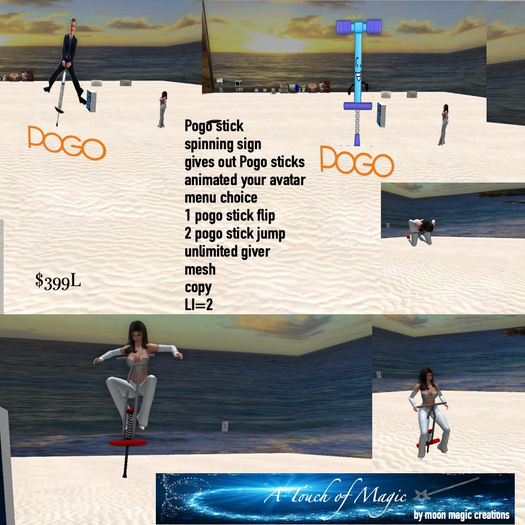 SPINNING SIGN POGO STICK GIVER-BOX LI=2