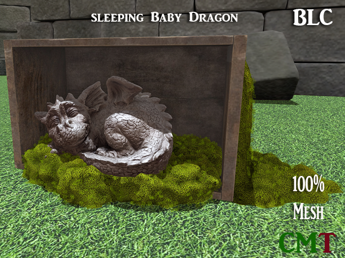 BLC  sleeping Baby Dragon
