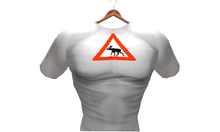 Mactavish's T-shirt Elk Warning White
