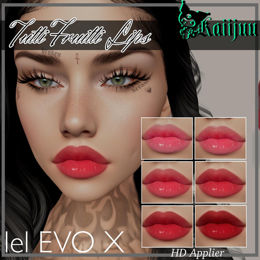 [Kaiijuu] :: Tutti Fruitti Lips (Add to Unpack!)