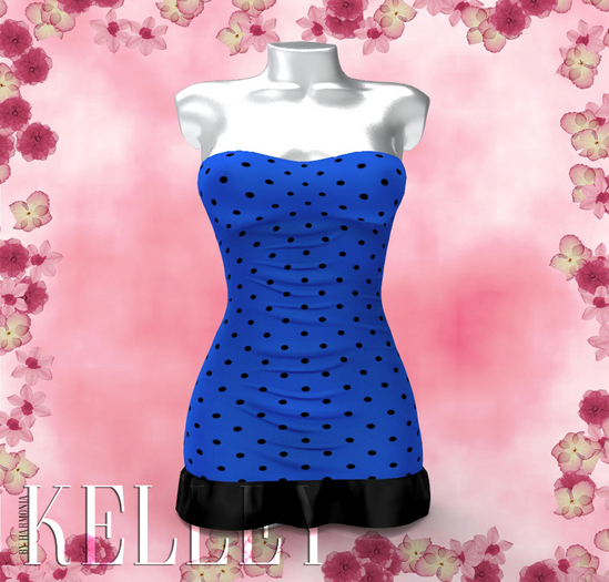 Blue Dots Dress Legacy Perky