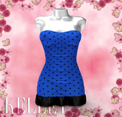 Blue Dots Dress Maitreya