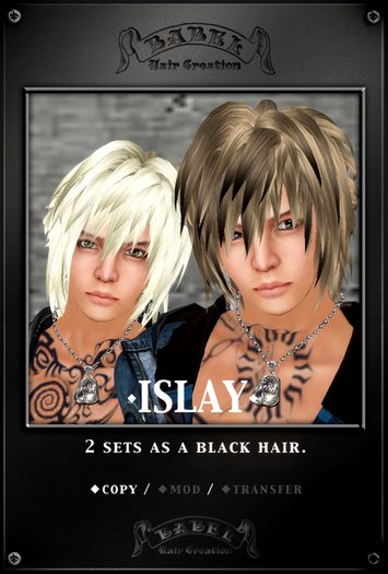 **BABEL**Islay ResizeHair mobleblown&Black