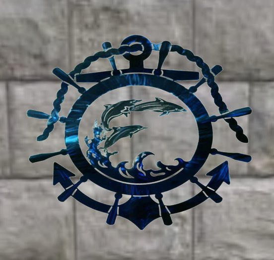 Metal Nautical Wall Decoration