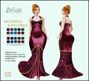 Delicatt couture - Michella Long dress - V2 - 2023#April#13