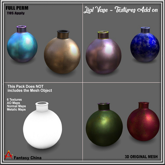 Full Perm Lial Vase - Textures Add on
