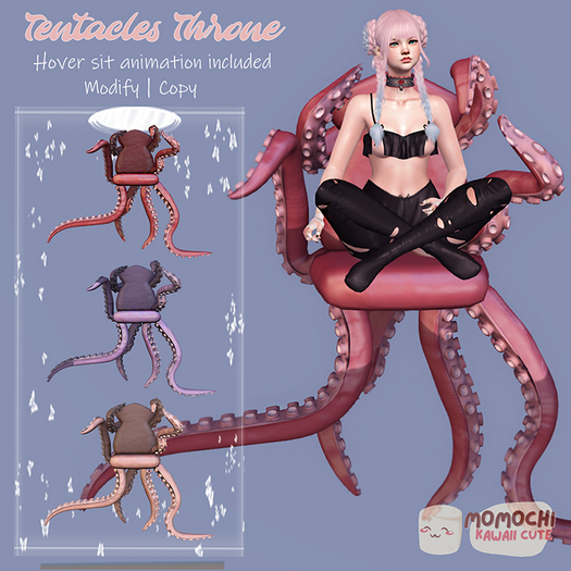 Momochi - Tentacles Throne (Purple)