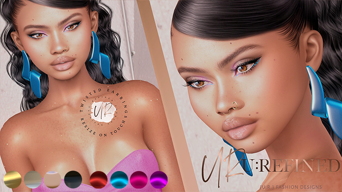 {U:Refined} Twisted  Earrings [Pack]