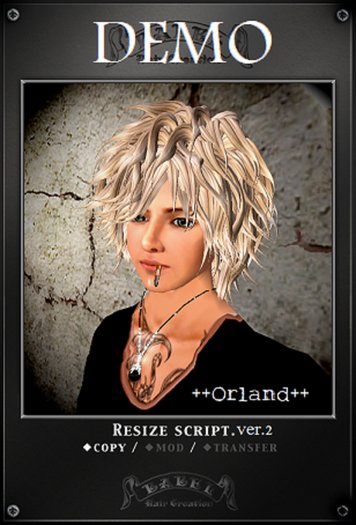 ++BABEL++Orland ResizeHair DEMO