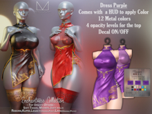 [[ Masoom ]] Enchantress Dress - Purple