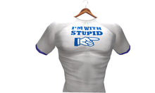 Mactavish's T-shirt Im With Stupid White