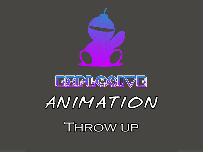 Explosive animation - Throw up Full Perm
