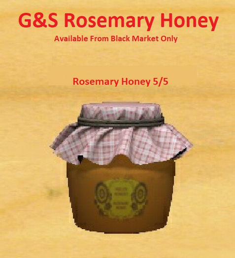 G&S Rosemary Honey
