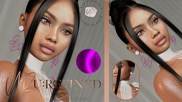 {U:Refined} Ria Earrings [Purple]