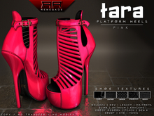 [Renegade] Tara Platform Heels - Pink