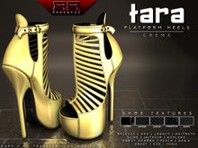 [Renegade] Tara Platform Heels - Creme