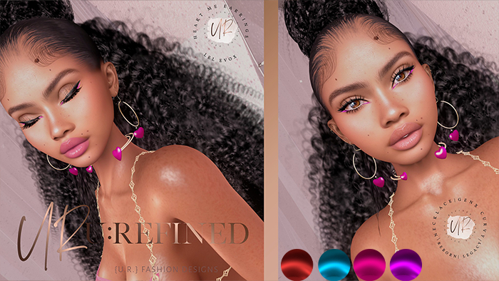 {U:Refined} Heart Me Set Pack [Earrings + Choker]