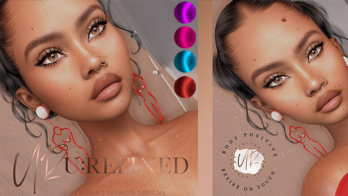 {U:Refined} Body Positive Earrings [Color Pack]