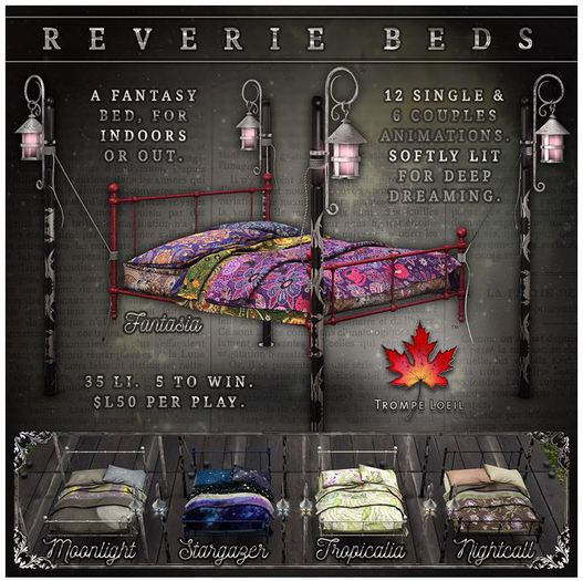Trompe Loeil - Reverie Bed Tropicalia