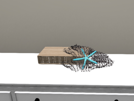 Second Life Marketplace - Fishnet Basket Riser Starfish