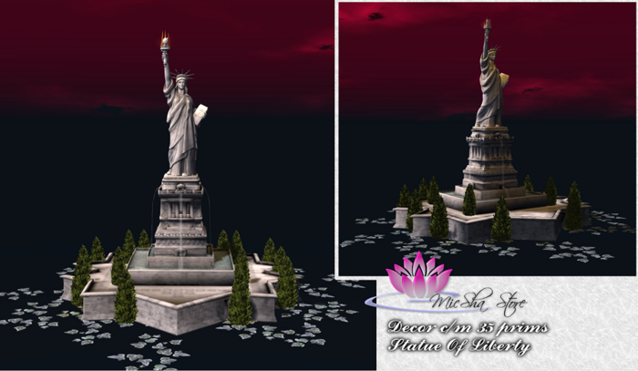 MICSHA-DECOR STATUE OF LIBERTY