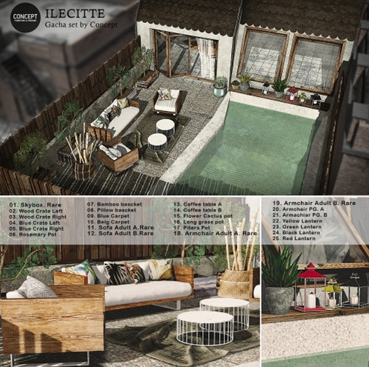 CONCEPT} *18. ILECITTE. ADULT ARMCHAIR A. RARE