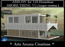 V5 COMPLETE ADD-ON extension for LH Houseboat SHORE THING V1 ( full length )