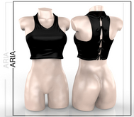 Black Crystal Blouse Maitreya Petite