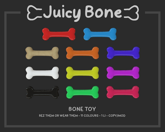 Juicy Bone - Bone Toy
