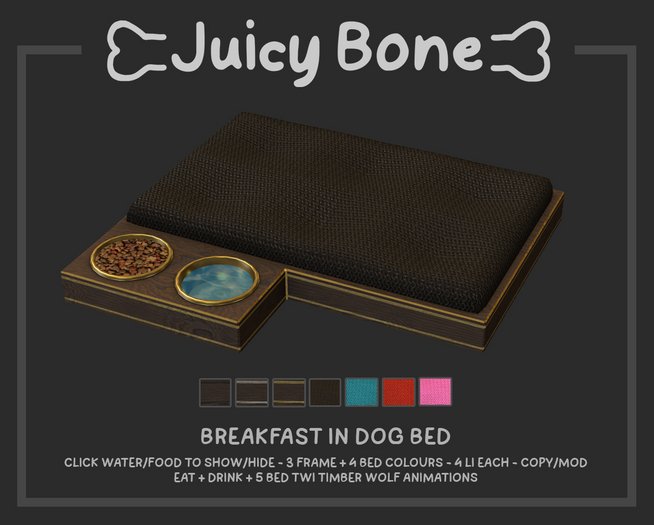Juicy Bone - Breakfast In Dog Bed Pack
