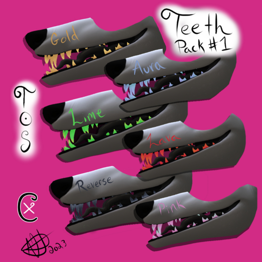 Crux X Teeth Pack #1