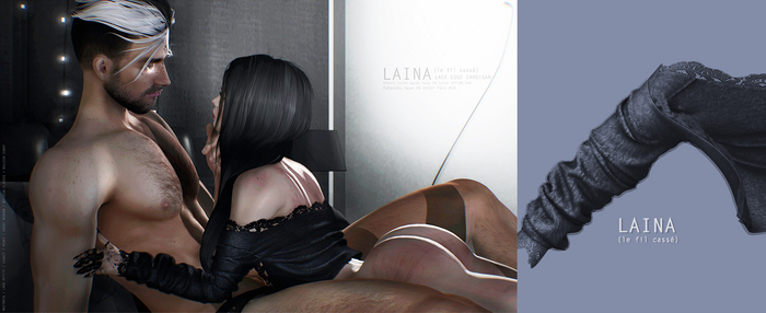 {le fil cassé} Laina Cardigan Graphite