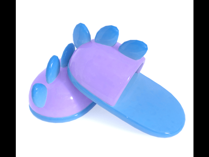 Dino Slippers Invert