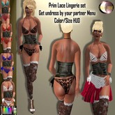 RODEO DRIVE Lace Lingerie w/ undress script 